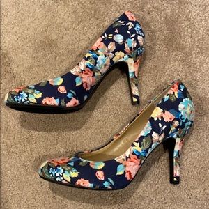 Floral High Heels